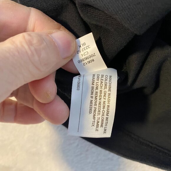 Duluth Mens Longtail T-Shirt Medium Standard Fit Black Short Sleeve - Picture 8 of 12